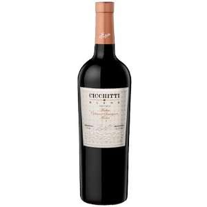  Cicchitti Malbec/cab./merlot 750ML Grocery & Gourmet Food