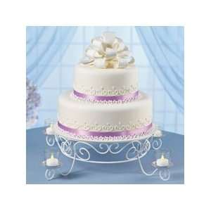  Flameless Votive Candlelight Cake Stand 