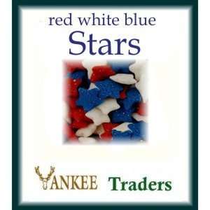   & Blue Stars Cookie / Cake Toppers ~ 4Th of July Sprinkles * 6 Oz