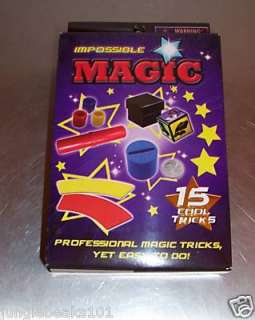 15 MAGIC TRICKS toys for kids favors game gift parties  