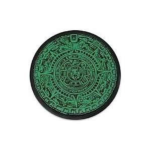  Ceramic plaque, Aztec Calendar