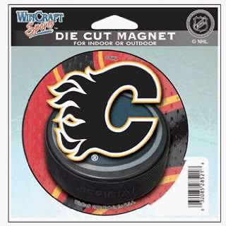  Calgary Flames NHL 4 Car Magnet Automotive