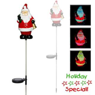 32H Solar Power LED Christmas Light  Santa Claus /Multi color 