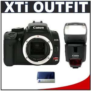 Canon Digital Rebel XTi (Black) 10.1MP Digital SLR Camera 