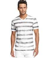 NEW Marc Ecko Cut & Sew T Shirts, Short Sleeve Brush Stroke T Shirt