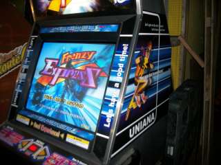 ICE Uniana Frenzy Express arcade game coin operated  