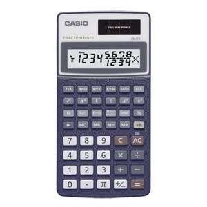  CASIO INC., CASI FX 55 Basic Fraction Calculator (Catalog 