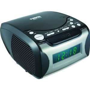   Alarm Clock with Digital Tuning AM/FM Radio & CD Player Electronics
