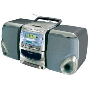   Philips AZ2425 CD Radio Cassette Recorder  Players & Accessories