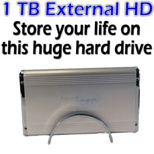 TB External Desktop Computer Hard Drive with Coolmax Case Enclosure 