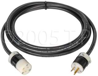 Power Cable 12 3 Stinger AC Extension Cord 50ft 15 amp  