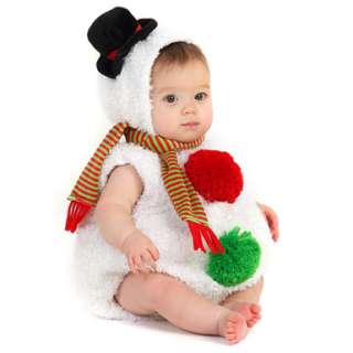 Baby Snowman Infant Toddler Costume size   Infant 12 18M  