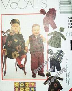   see my store for Toddler and Baby Costume and Clothing Patterns