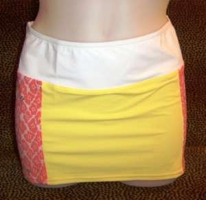 Victorias Secret Yellow Swim Skirt Coverup NEW  