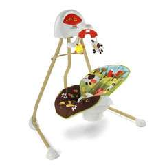 FISHER PRICE HOW NOW BROWN COW CRADLE SWING NEW  
