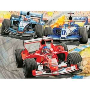  Ravensburger Kids 300 Piece Puzzle   Formula 1 Racing 