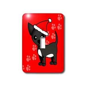  Janna Salak Designs Dogs   Cute Black Chihuahua Red with 