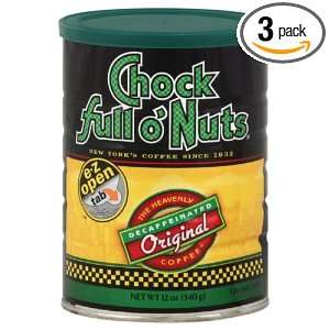 Chock Full of Nuts Coffee Decaf Grocery & Gourmet Food