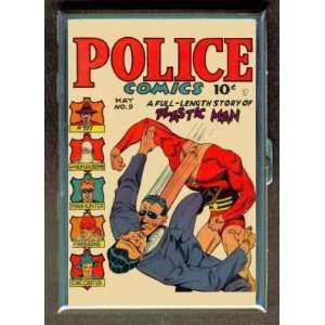   EISNER PLASTIC MAN #9 COMIC BOOK ID CIGARETTE CASE 
