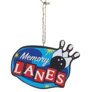  Memory Lanes Bowling Christmas Ornament