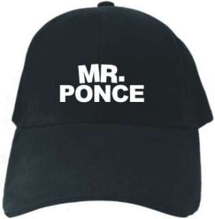  CAPS BLACK EMBROIDERY  MISTER PONCE  Clothing