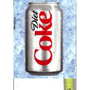   Coca Cola Coke CAN Soda Vending Machine Flavor Strip, Label Card, Not