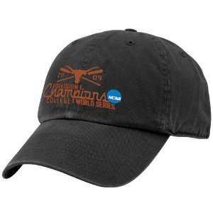   College World Series Champions Youth Black Adjustable Slouch Hat