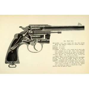 1948 Print 1917 Colt .45 Caliber Army Model Revolver Specifications 