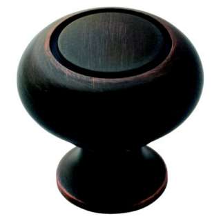 Amerock 1 1/4 Oil Rubbed Bronze Knob.Opens in a new window