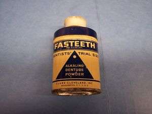 SI827 Clark Cleveland Fasteeth Denture Powder  