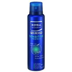 NIVEA SENSITIVE DEODORANT ANTIPERSPIRANT SPRAY MEN  