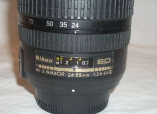 Nikon D200 Digital Camera w/AF S Zoom Nikkor Lens Memory Cards Battery 