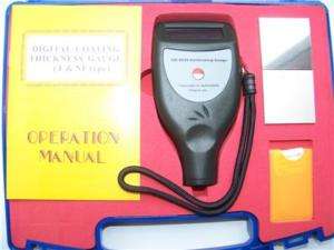 New Digital Coating Paint Thickness Gauge Meter 4 F&NF Automotive W 