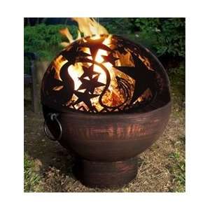   Fire Bowl with Orion Fire Dome   26 Diameter Patio, Lawn & Garden