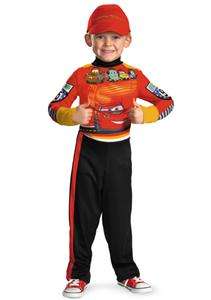 Disney Cars Lightning McQueen Pit Crew Toddler Costume Size 3T 4T 