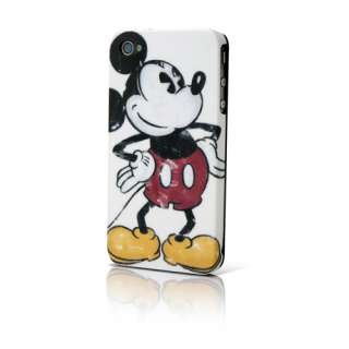 Disney Soft Touch Hard Case for iPhone 4 & 4S   Series 1 Mickey 
