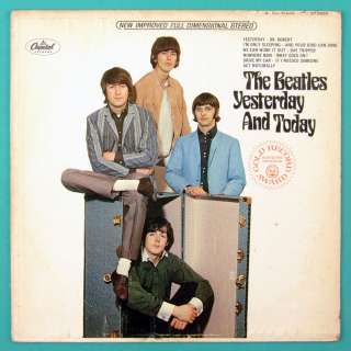 LP THE BEATLES YESTERDAY AND TODAY APPLE LABEL RARE USA  