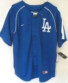 NEW NWT Los Angeles Dodgers NIKE Boys M 12/14 Jersey  