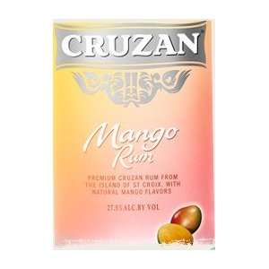  Cruzan Rum Mango 1L Grocery & Gourmet Food