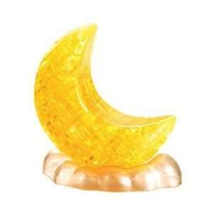  Yellow Moon 3d Crystal Puzzle Brain Teaser Toys & Games