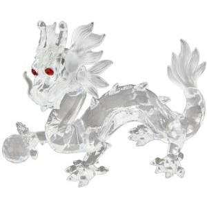  Swarovski Crystal Figurine #208398, 1997 Annual Dragon 