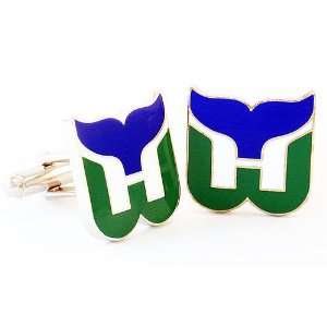  GreenShag Hartford Whalers Classic Cufflinks Jewelry