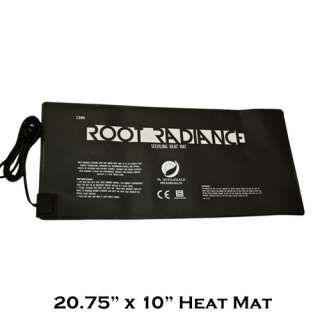 Root Radiance 20.75 x 10 Warming Heat Mat Warm Hydroponic Heating 