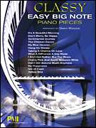 Classy Easy Big Note Piano Pieces Pop Sheet Music Book  