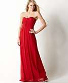    Nicole Miller Dress, Strapless Silk Gown  