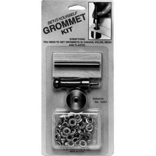 Easy Grommet Setter Kit CS Osborne 3/8 Size 2 Nickel  