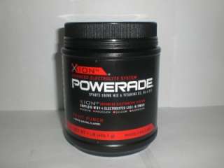 POWERADE XION4 Sports Drink Mix FRUIT PUNCH   2 Gal  