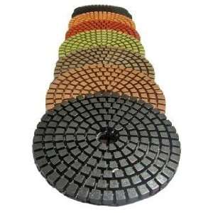 STADEA Black Buff 4 Diamond Polishing Pads Premium Grade Wet Flexible 