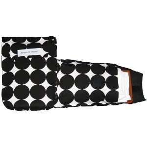  Diapees & Wipees Black Disco Dot Diapering Bag Baby