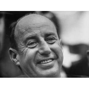 Close Up of Politician Adlai E. Stevenson During His Campaign Tour 